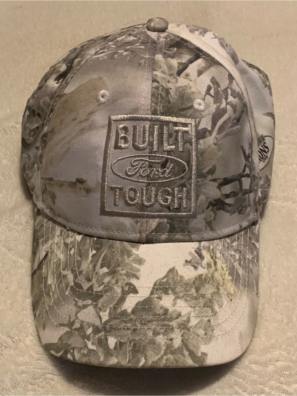 Camo Built Ford Tough hat